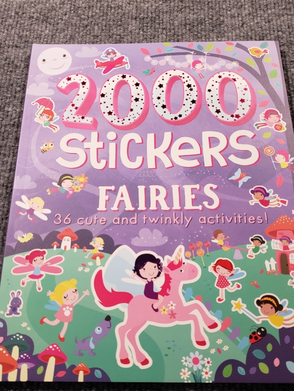2000 Stickers Fairies: 36 Cute and Twinkly Activities! By Alyssi